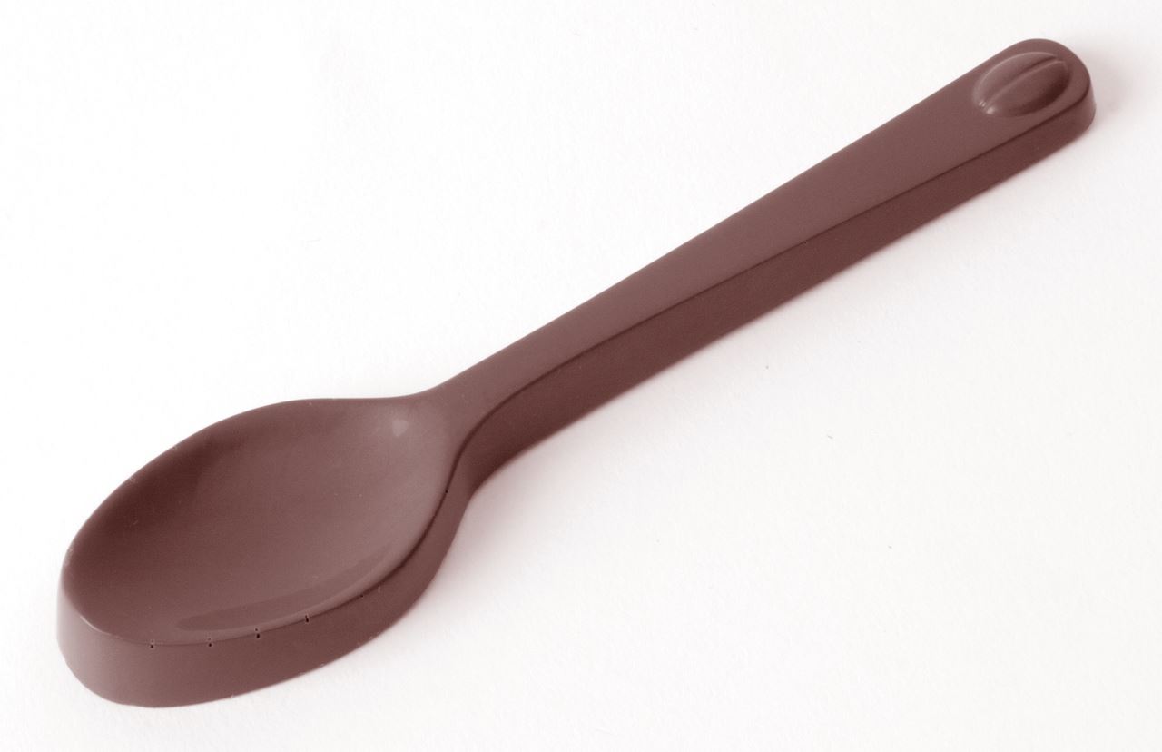 Plaque chocolat 10 empreintes spatules 8.5 g Matfer - 380146