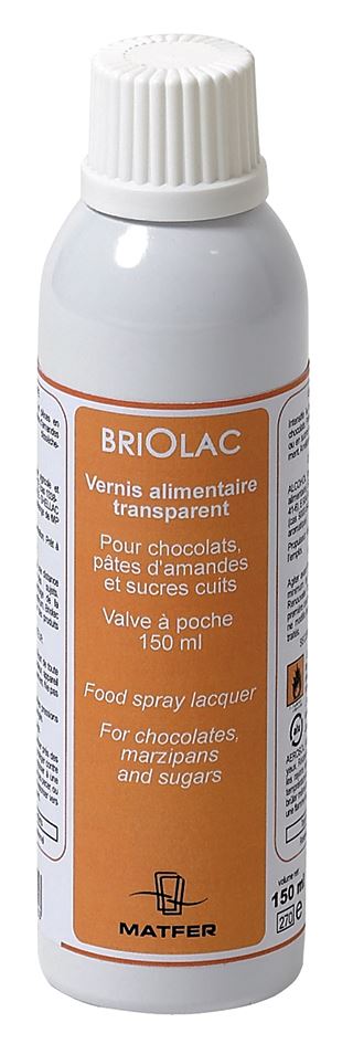 Vernis alimentaire spray 400ml Matfer - 410201