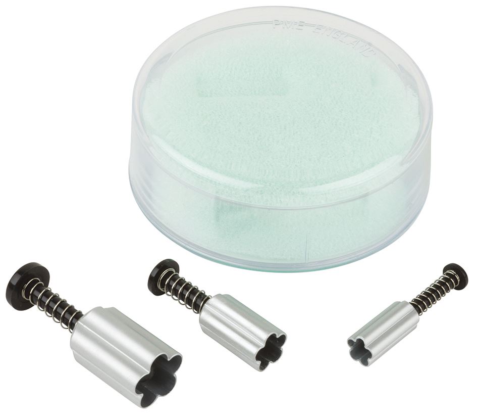 Découpoir à piston inox fleur 6.3/9.5/12.7 mm (set de 3) Matfer - 431030