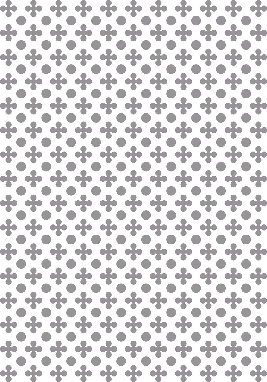 Pochoir PVC 40 x 60 cm trèfle 5 mm Matfer - 441004