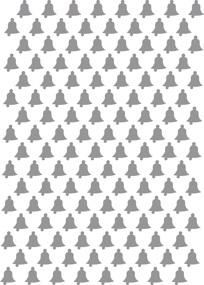 Pochoir PVC 40 x 60 cm cloche 15 mm Matfer - 441010