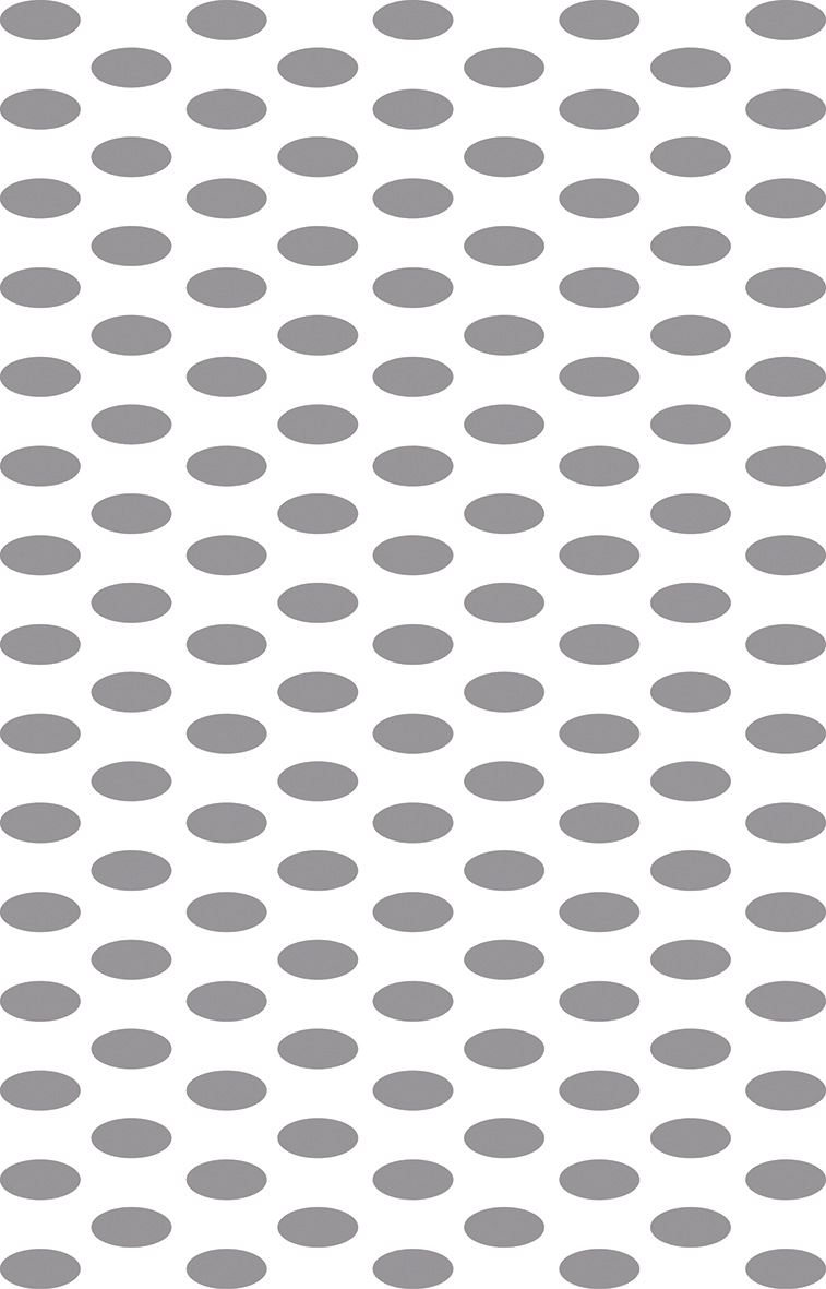 Pochoir PVC 40 x 60 cm oblongue 15 mm Matfer - 441006