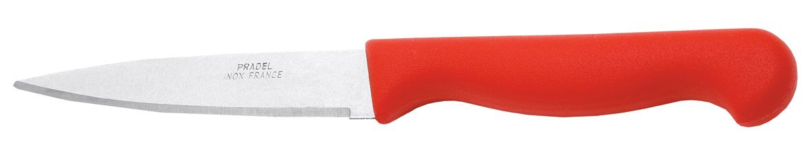 Couteau d'office manche rouge 7 cm Matfer - 467904