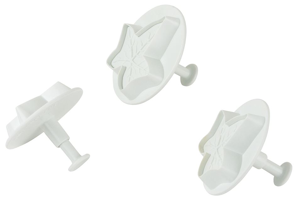 Découpoir à poussoir ABS feuille de lière 3.6/4.2/4.6 cm (set de 3) Matfer - 431026