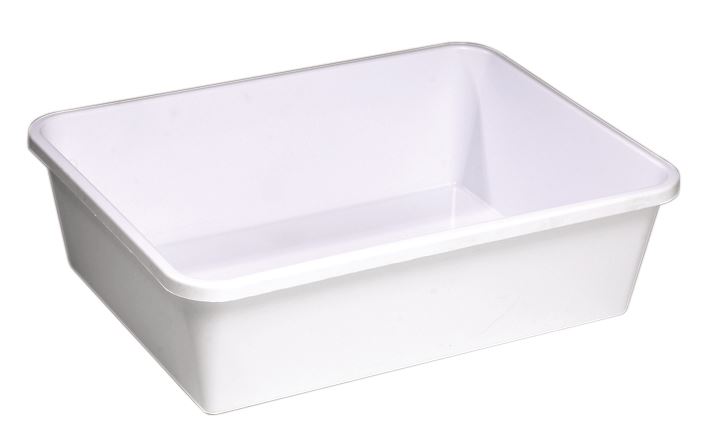 Bac à pâtons blanc 530 x 400 x 150 mm blanc Matfer - 510502