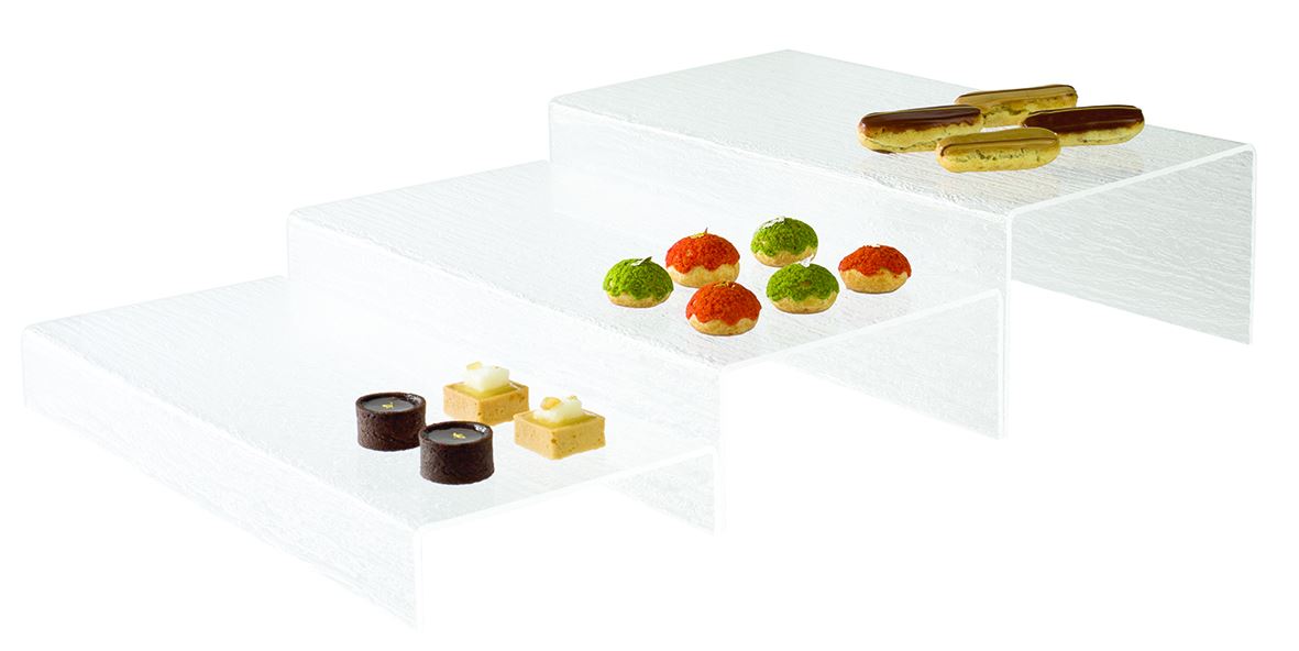 Module escalier 1 grande marche 8 x 40 x 20 cm Matfer - 610532