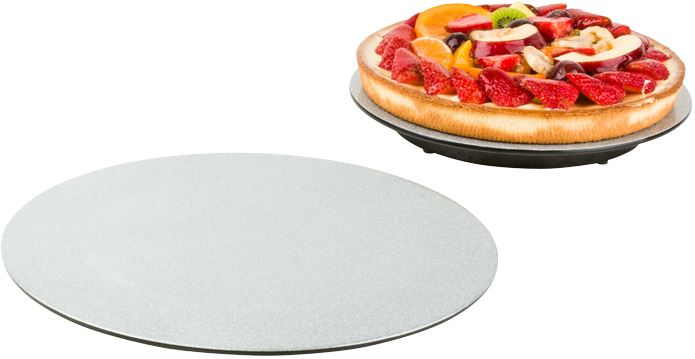 Guéridon mélamine argenté 3 x 33 cm Matfer - 611007