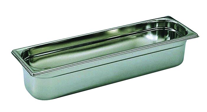 Bac gastro inox GN 2/4 H.4 cm sans anses Bourgeat - 743604