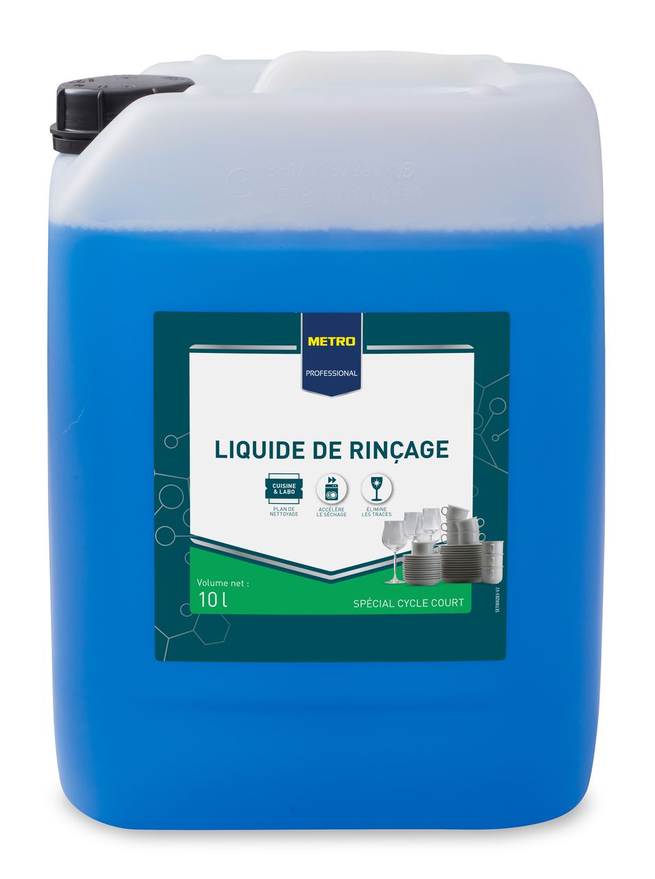 Liquide de rinçage METRO Professional 10 L