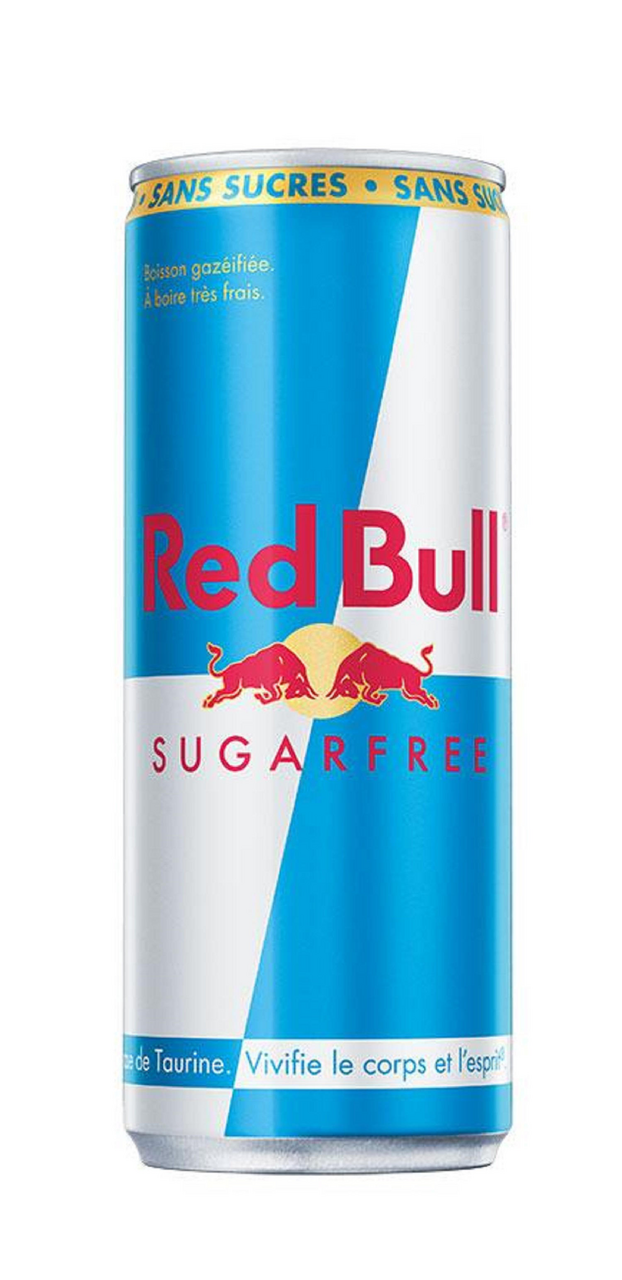 Red Bull Boisson énergisante Sugar free boîte 25 cl