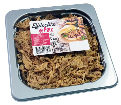 JEAN FLOC'H Effilochés de Porc Cuit 500 g