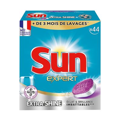 Tablette lave-vaisselle Extra Shine x 44 Sun