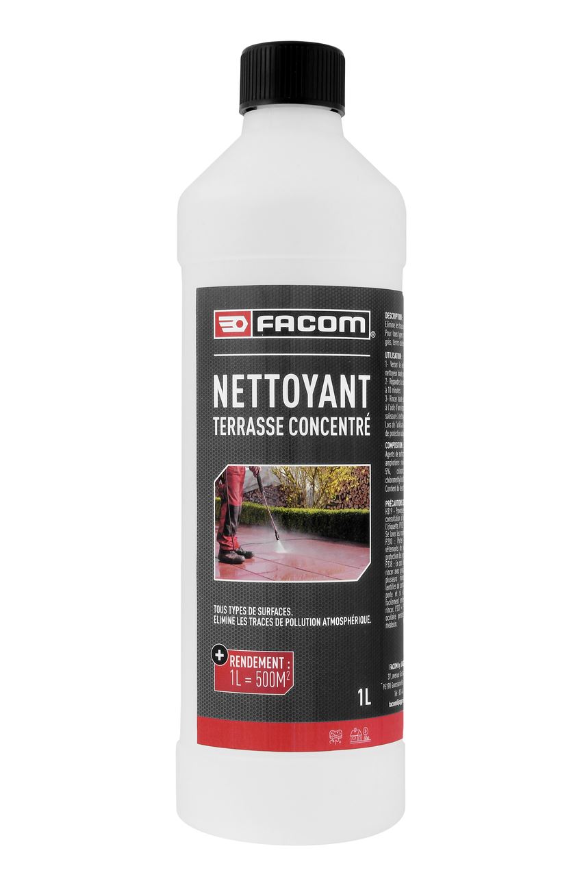 Nettoyant terrasse universel concentré 1 L Facom