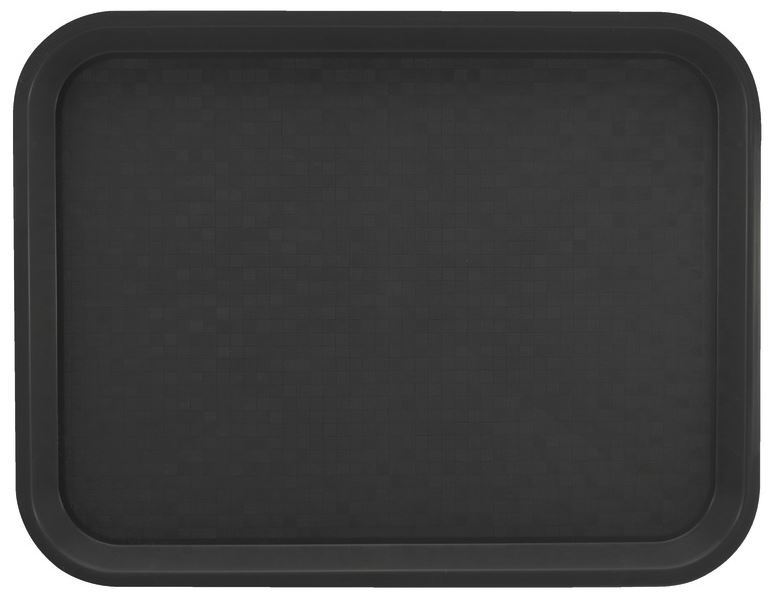 Plateau rectangle noir 34.5 x 26.5 cm x 6 METRO Professional