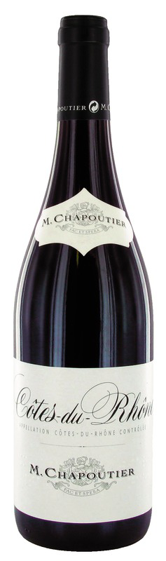 M. CHAPOUTIER Côtes-du-Rhône bouteille 75 cl