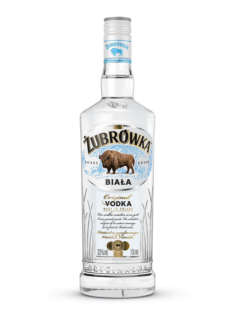 Zubrowka Vodka Biala 37.5% 70 cl