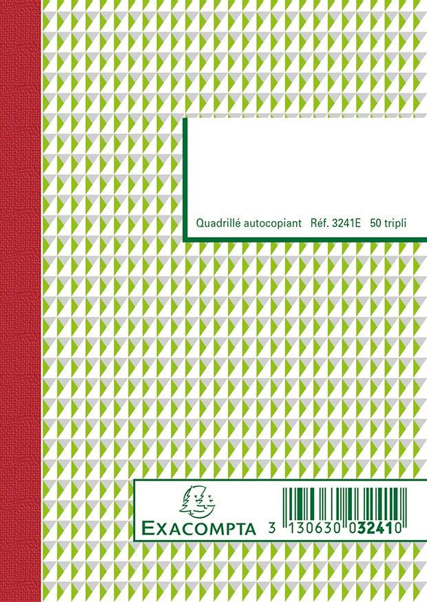 Manifold quadrille A4 5 x 5 tripli Exacompta