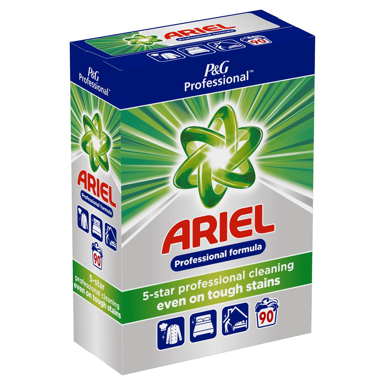 Lessive en poudre 90 doses Ariel Professional