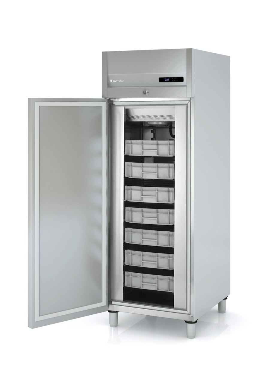 Armoire réfrigérée à casiers positive AP-750 1 porte 610 L Coreco
