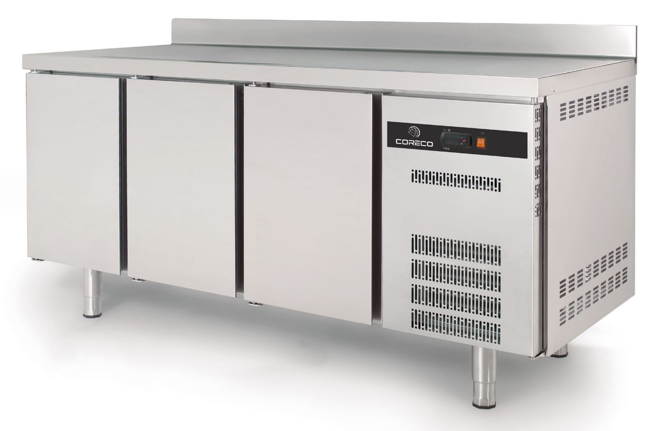 Tour gastro négatif S-Line 3 portes pleines 450L - Coreco - TGC-180-S