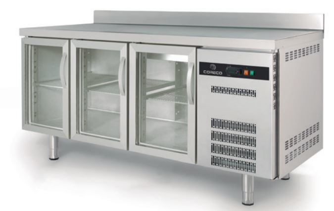 Tour gastro positif S-Line 3 portes vitrées 450L - Coreco - TGRV-180-S