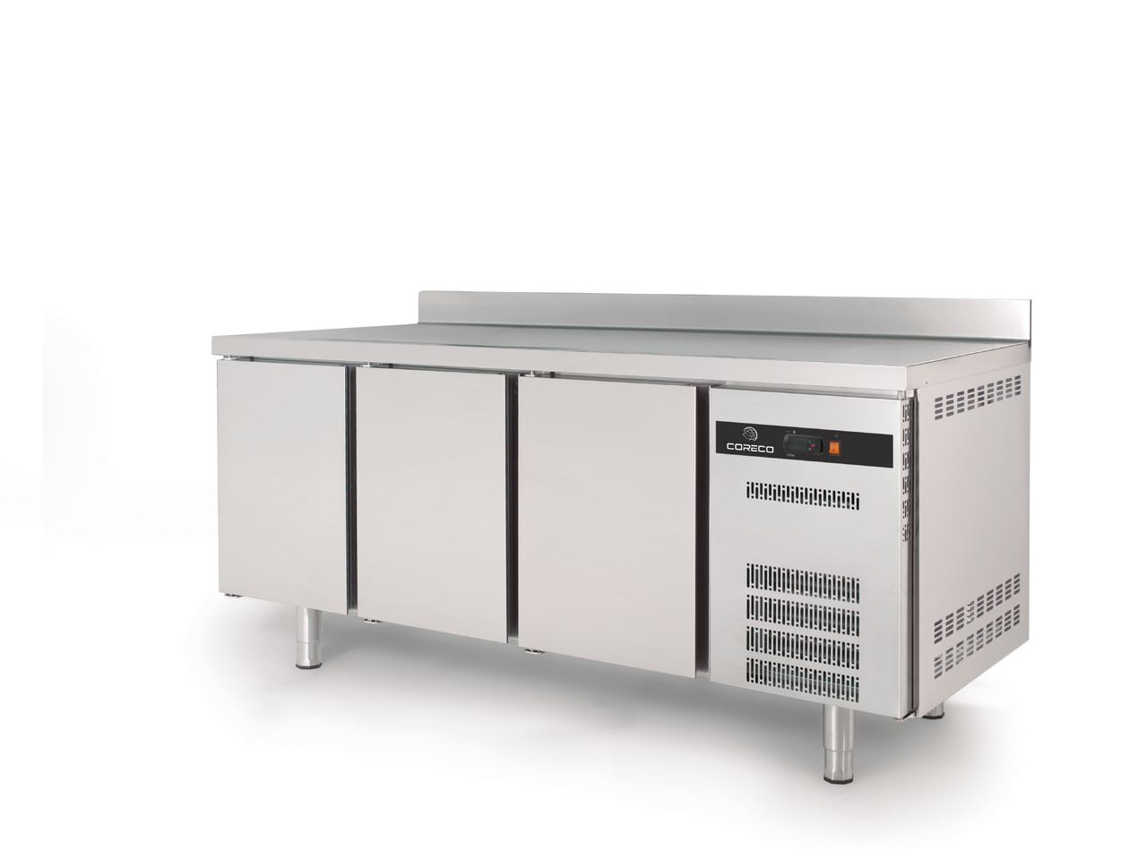 Table réfrigérée positive S-Line 3 portes pleines 410L - Coreco - TSR-200-S