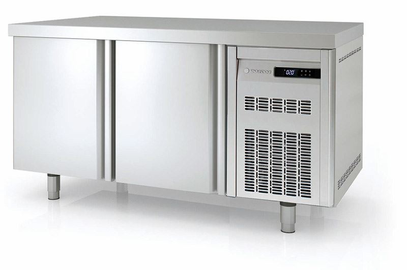 Table pâtissier positif 2 portes pleines 375L - Coreco - MRP-150