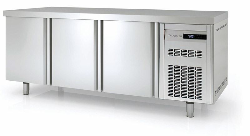 Table pâtissier positif 3 portes pleines 595L - Coreco - MRP-200