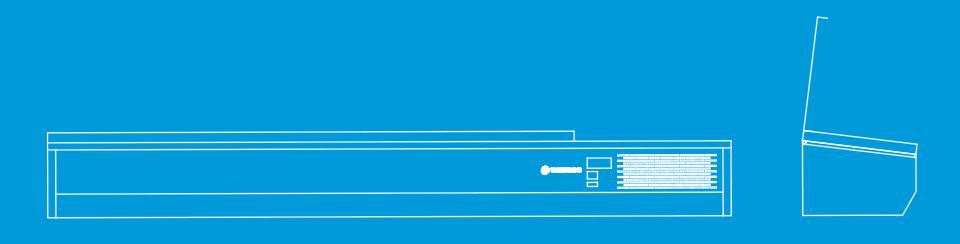 Vitrinette 5 bacs inox GN 1/3 1.34 m - Coreco - EI-135-T-1/3