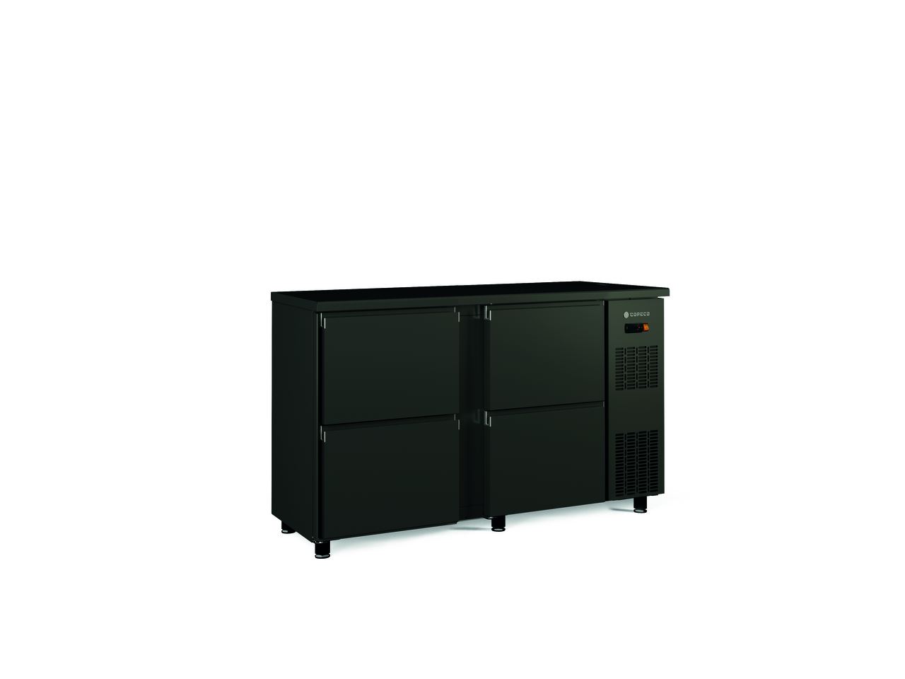 Arrière de bar positif 2 portes pleines battantes acier SB-150 Coreco