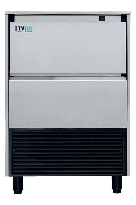 Machine à glaçons à injection inox à eau 81 kg/24h - Itv - ALFA80E