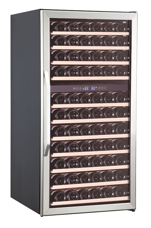 Cave à vin 2 zones YC-298B 111 bouteilles Codigel