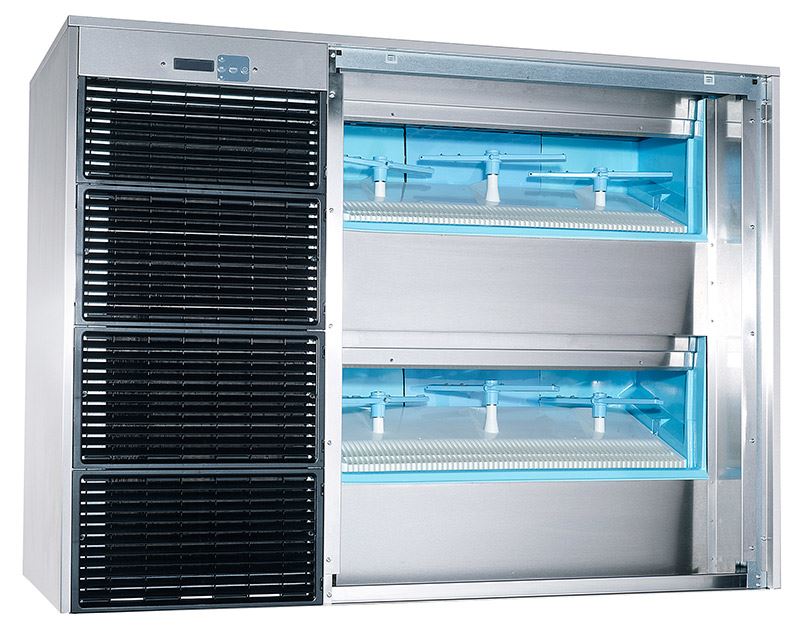 Tête de production à injection inox à air 380 kg/24h - Itv - GALAMR400A