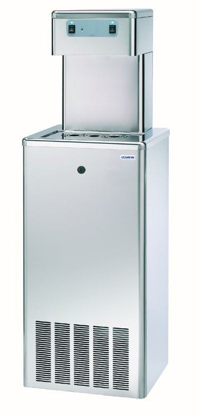 Refroidisseur d'eau sur sol avec banc de glace 65 L Cosmetal - NIA65ISL