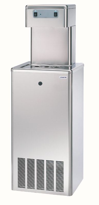 Refroidisseur d'eau sur sol avec banc de glace 80 L Cosmetal - NIA80ISL