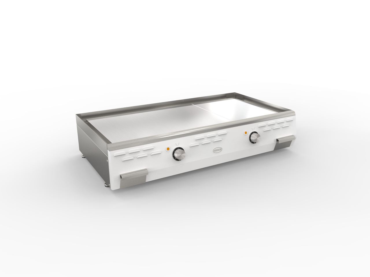 Plaque à snacker éléctrique 90 x 40 façade blanche - Mirror - ME90W