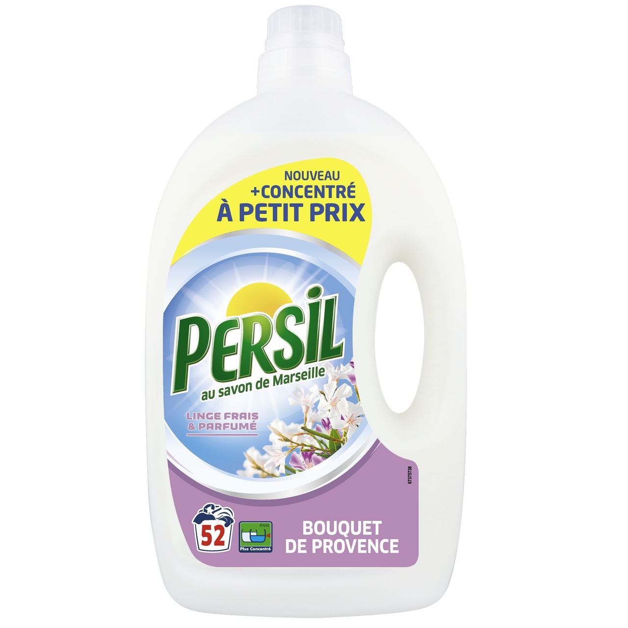 Lessive liquide bouquet de Provence 2.6L Persil