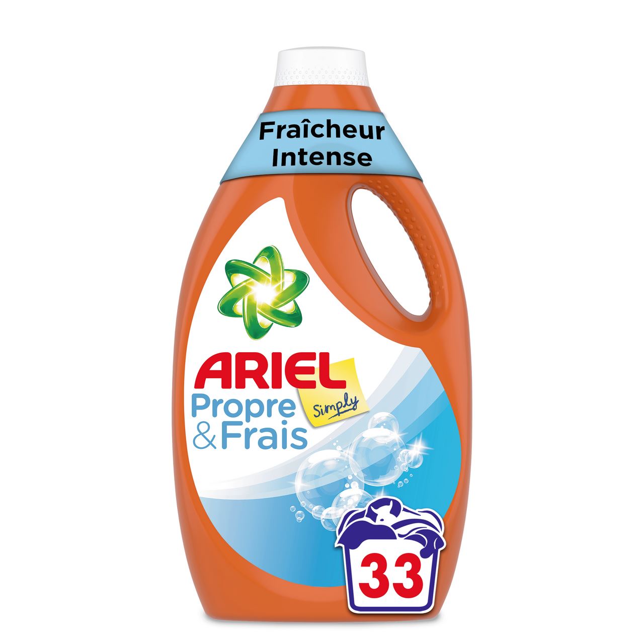 Lessive liquide Simply fraîcheur intense 1.81L Ariel