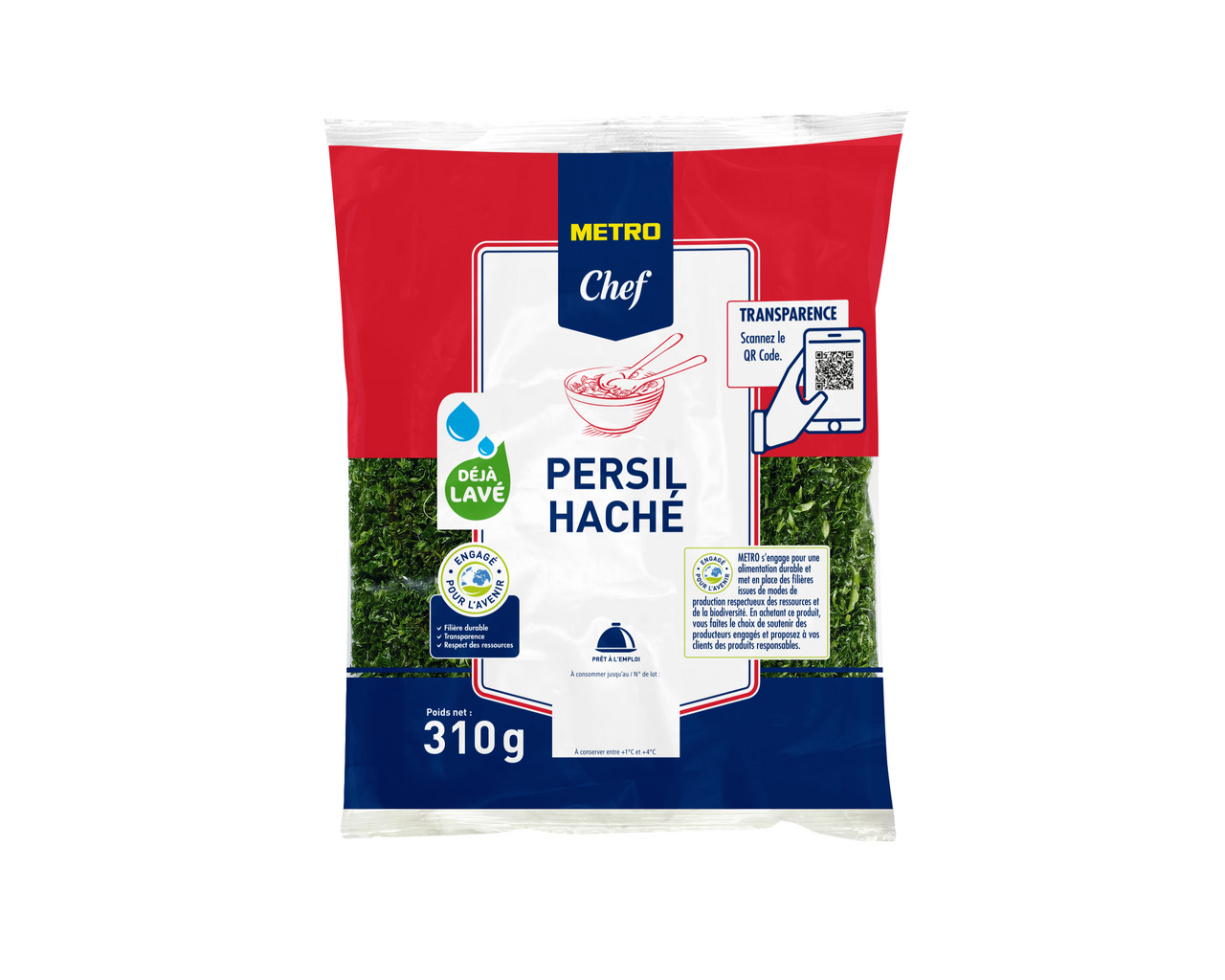 METRO Chef Persil haché UE 310g