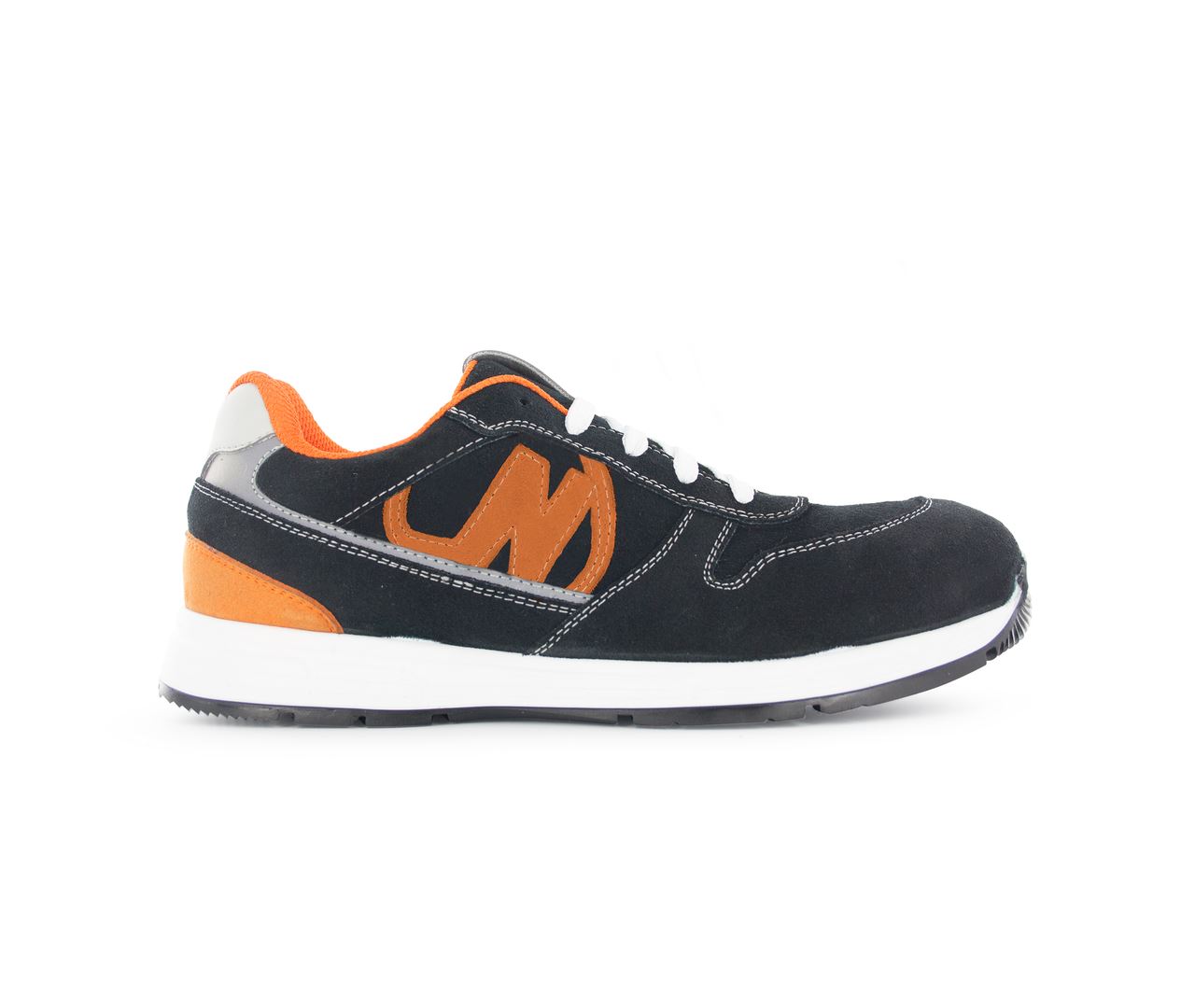 Chaussure de sécurité noir/orange Run Soft T.38 - Nord'Ways - RUN000338000NOOR
