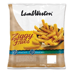 Lamb Weston Ziggy fries 2.5 kg Lambweston
