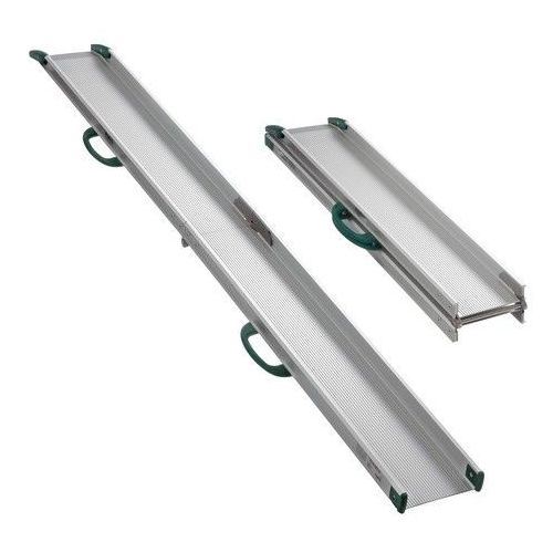 Rampe d'accès pliante aluminium anodisé 58/110 cm x 2 Handinorme - 3180199