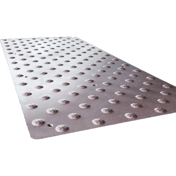 Dalle podotactile design Picogrip inox 97.5 x 42 cm Handinorme - 3280284