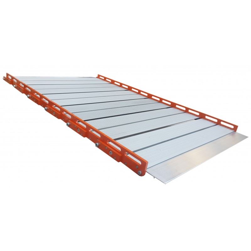 Rampe d'accès enroulable Roll aluminium 200 cm Handinorme - 3180055
