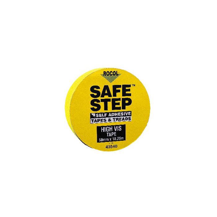 Ruban Safe Step jaune fluo 18.25 m x 5 cm Handinorme - 3380116