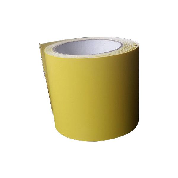 Adhésif repérage de contremarche Visuba PVC jaune 10 m x 10 cm Handinorme - 4480060