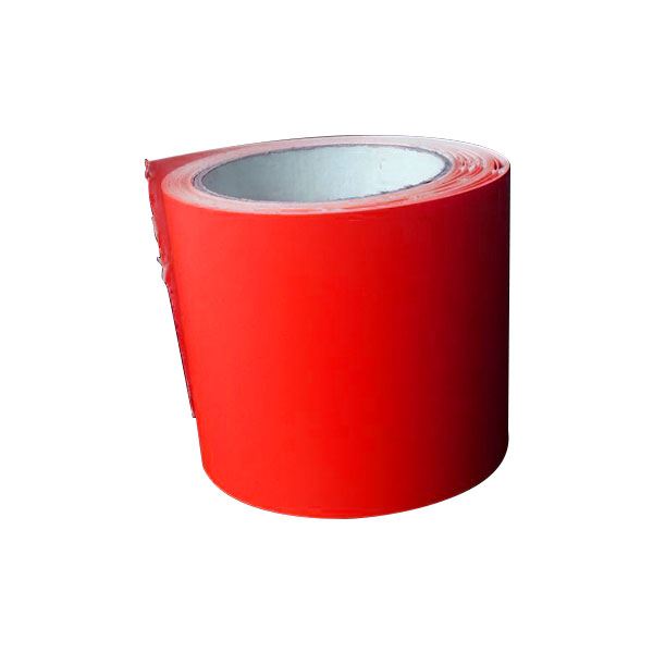 Adhésif repérage de contremarche Visuba PVC rouge 10 m x 10 cm Handinorme - 4480063