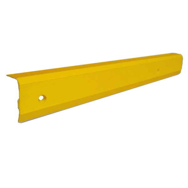 Nez de marche à visser aluminium jaune 1 m x 5 Handinorme - 5280400