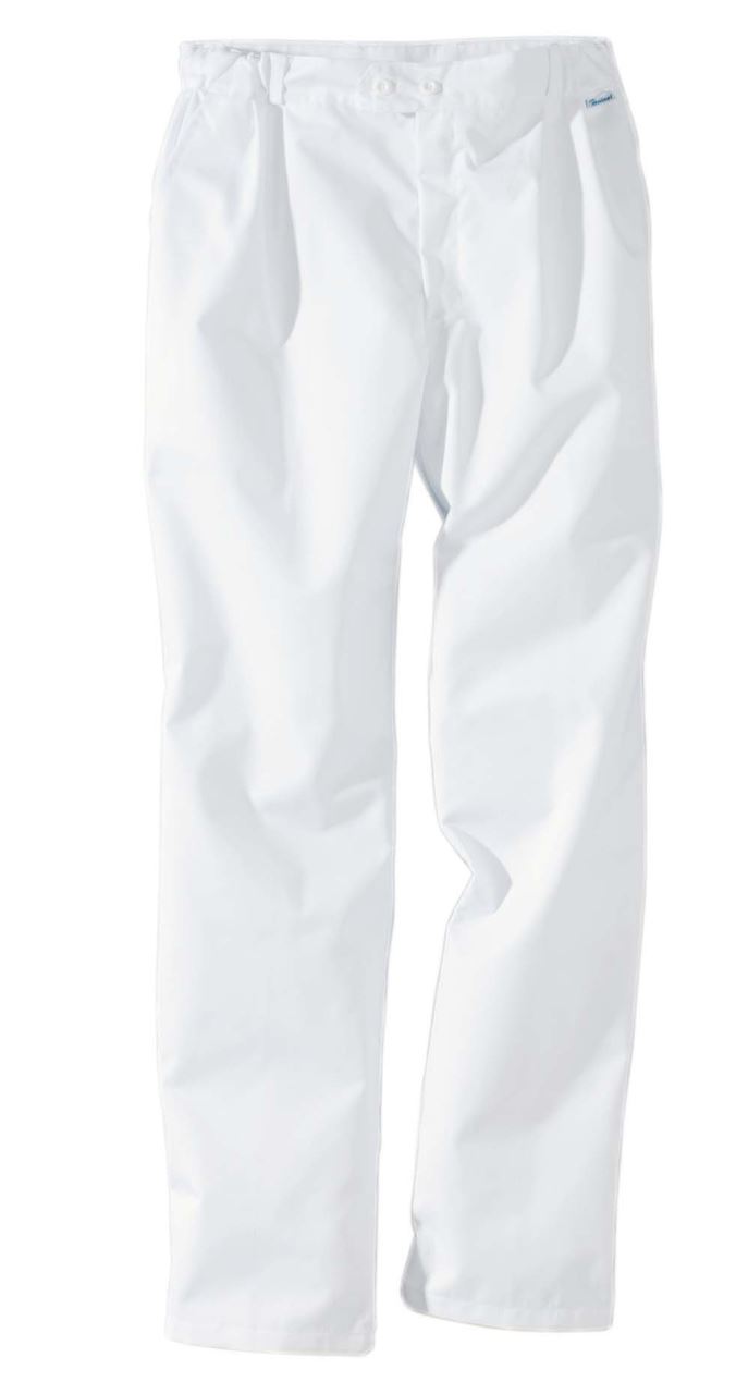 Pantalon de cuisine PBO3 blanc T.44 - Molinel - 19452121001