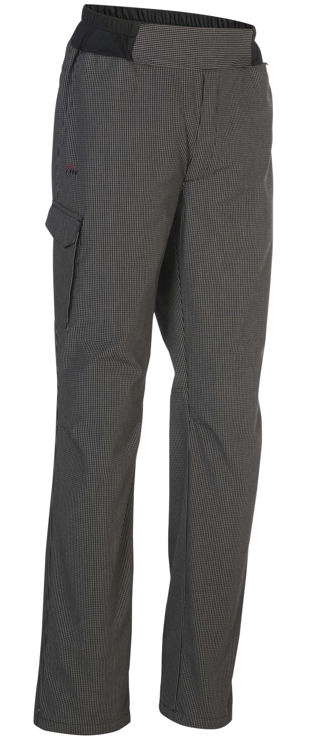 Pantalon de service homme Flex'R carreaux noir blanc T.5 - Molinel - 1193314487